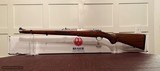 2007 RUGER M77 RSI 257 ROBERTS*POLISHED STAINLESS* *IRON SIGHTS* *MANNLICHER STOCK* EXTREMELY RARE *NEW IN BOX* - 1 of 20