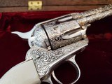 Weldon Bledsoe Engraved Colt SAA 3rd Generation - 45LC - 5 of 7