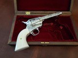 Weldon Bledsoe Engraved Colt SAA 3rd Generation - 45LC - 2 of 7