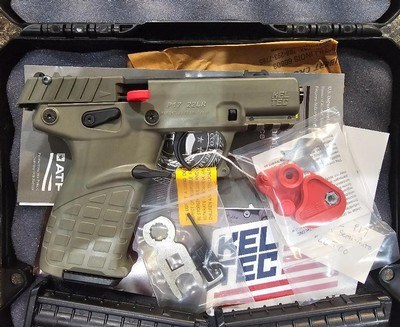 Kel Tec P17 Green w/ 3 mags