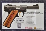 Ruger Mk IV Limited CAHSS Edition .22lr - 11 of 13