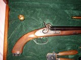 Pedersoli Howdah Pistol 20 Gauge With Case And Accessories - 3 of 5