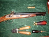 Pedersoli Howdah Pistol 20 Gauge With Case And Accessories - 4 of 5