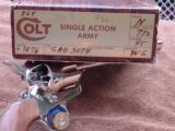 Colt Single Action Army 45 LC Nickle - 6 of 11