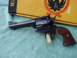 Ruger Blackhawk 45 Colt, 4 5/8 Blue with box - 1 of 15