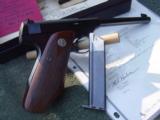 Colt Pre Woodsman Target, Elephant Ear Grips, box, papers, tool, and Colt letter - 9 of 12