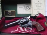 USFA Cowboy ,45LC, 4 3/4" ,Box papers unfired ! - 1 of 15