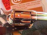Colt Single Action Army. 7 1/2" 44 Special Nickel, w/box and manual - 6 of 15