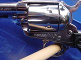 Colt Single Action Army, 44-40, 4 3/4" Nickel, with Box and papers - 6 of 13