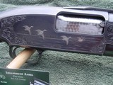 Custom Winchester Model 12 Skeet-Engraved Silver Inlay. - 6 of 13