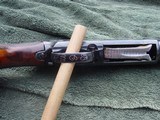 Custom Winchester Model 12 Skeet-Engraved Silver Inlay. - 9 of 13