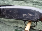 Custom Winchester Model 12 Skeet-Engraved Silver Inlay. - 5 of 13