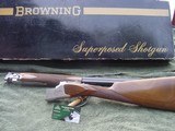 Browning B25 Superlight 20 ga, engraver signed - 7 of 15