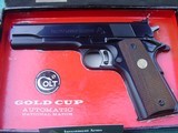 Colt National Match-Factory Box,numbered test target and papers - 15 of 15