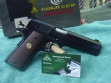Colt National Match-Factory Box,numbered test target and papers - 2 of 15