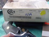 Colt Python, 4" Bright Stainless,Box,numbered sleeve - 7 of 15