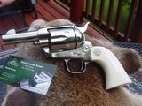 Colt Single Action Army Sheriff-Nickel Ivory - 12 of 13