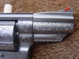 Smith & Wesson 66-1 Factory A grade engraved - 11 of 15