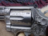 Smith & Wesson 66-1 Factory A grade engraved - 9 of 15