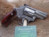 Smith & Wesson 66-1 Factory A grade engraved - 1 of 15