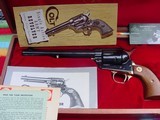 Colt 125th Anniversary-1961 cased-papers,45 Colt 7 /2" - 1 of 12