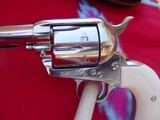 Colt Single Action Army, 7 1/2",Nickel 44 Special. - 3 of 14