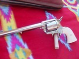 Colt Single Action Army, 7 1/2",Nickel 44 Special. - 4 of 14