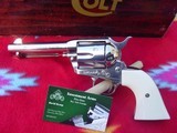 Colt Single Action Army, 4 3/4" 44 Special,Nickel-box manual - 2 of 14