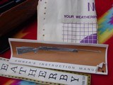 Weatherby Mark XXII Deluxe,factory scope, box, papers,hang tag. - 15 of 15