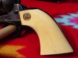 Colt Single Action Army Sheriff, 45LC factory IvoryBP frame,box,papers. - 3 of 11