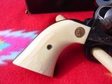 Colt Single Action Army Sheriff, 45LC factory IvoryBP frame,box,papers. - 4 of 11