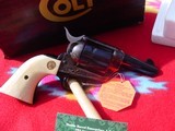 Colt Single Action Army Sheriff, 45LC factory IvoryBP frame,box,papers. - 10 of 11