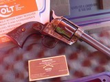 Colt Single Action Army, 4 3/4" 45 Colt in case with papers. - 2 of 13