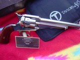 Uberti 1875 Outlaw 45lc 7 1/2" Nickel - 1 of 8
