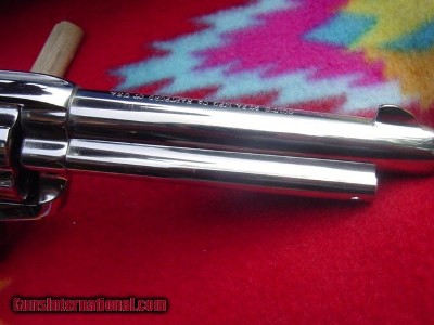 Colt Single Action Army Nickel, 38 Special-5.5