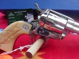 Colt Single Action Army Nickel, 38 Special-5.5" Factory Box ,papers - 3 of 15