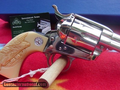 Colt Single Action Army Nickel, 38 Special-5.5