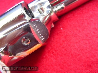 Colt Single Action Army Nickel, 38 Special-5.5