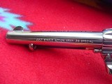 Colt Single Action Army Nickel, 38 Special-5.5" Factory Box ,papers - 6 of 15