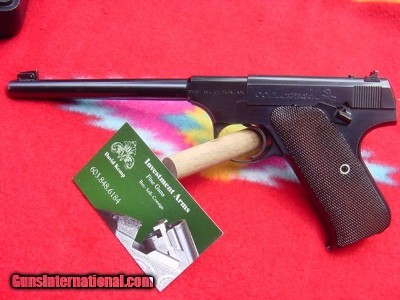 Colt First Series
Woodsman Target Pre war