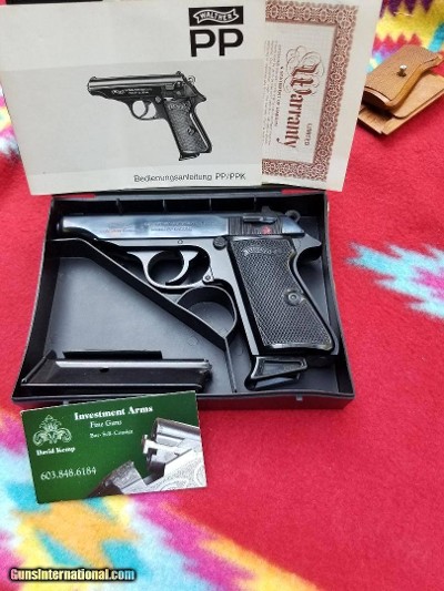 Walther PP, 22 Rimfire West German LNIC