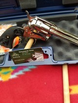 Colt Single Action Army,38-40, 4 3/4, Nickel LNIC - Image 9 of 11