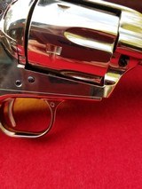 Colt Single Action Army 7 1/2 ,45 Colt ,Nickel ,Fire Blue screws,LNIB - Image 4 of 12