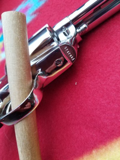 Colt Single Action Army, 45 Colt , 4 3/4" Nickel LNIC - Image 8 of 12