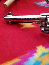 Colt Single Action Army, 45 Colt , 4 3/4" Nickel LNIC - Image 2 of 12