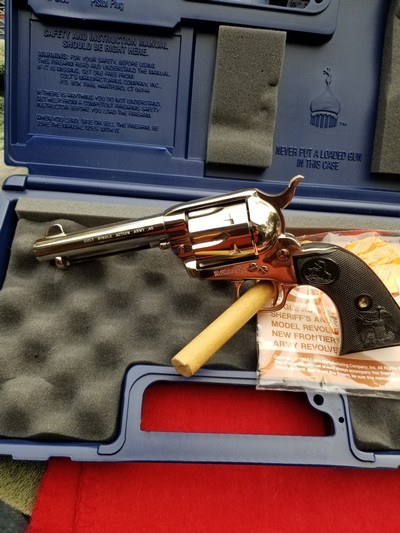Colt Single Action Army, 45 Colt , 4 3/4" Nickel LNIC - Image 12 of 12