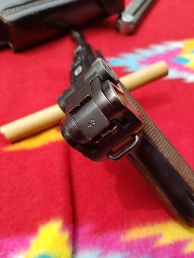 Luger, 1940 Mauser, Banner,PoliceEagle L-matching mag, holster - Image 5 of 15