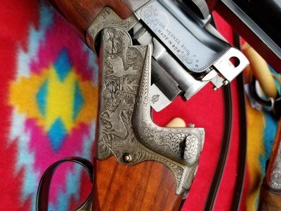 Merkel 221E Double Rifle, 9.3x74R ,Zeiss Scope - Image 12 of 15