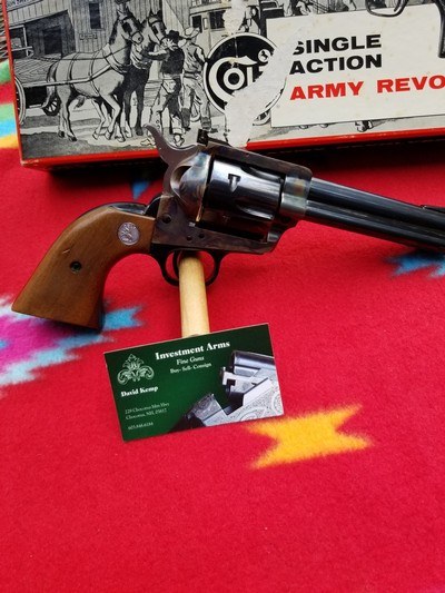 Colt Single Action New Frontier 357 mag, 5.5" -box papers - Image 2 of 15