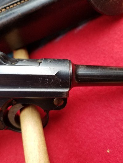 Luger 1918,DWM with holster - Image 3 of 14
